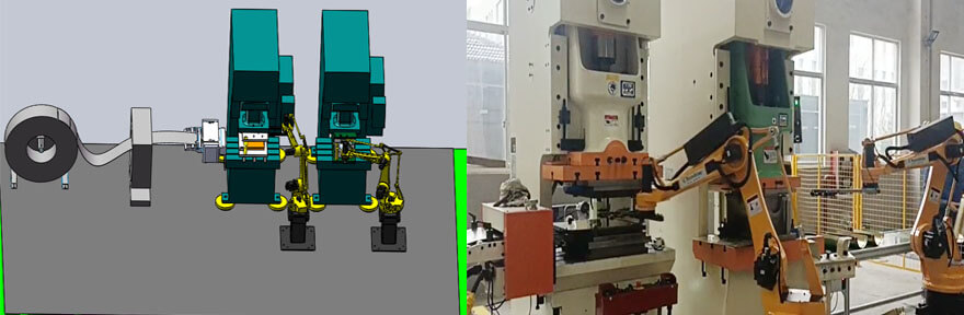 21061Q93559443 - Линия по производству роботов для штамповки строительной плитки