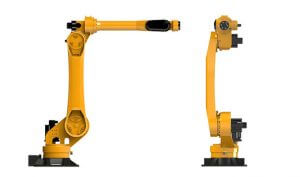 6-осевой робот-укладчик на поддоны, нагрузка 50 кг, длина руки 2700 мм（Применение гибки листового металла）